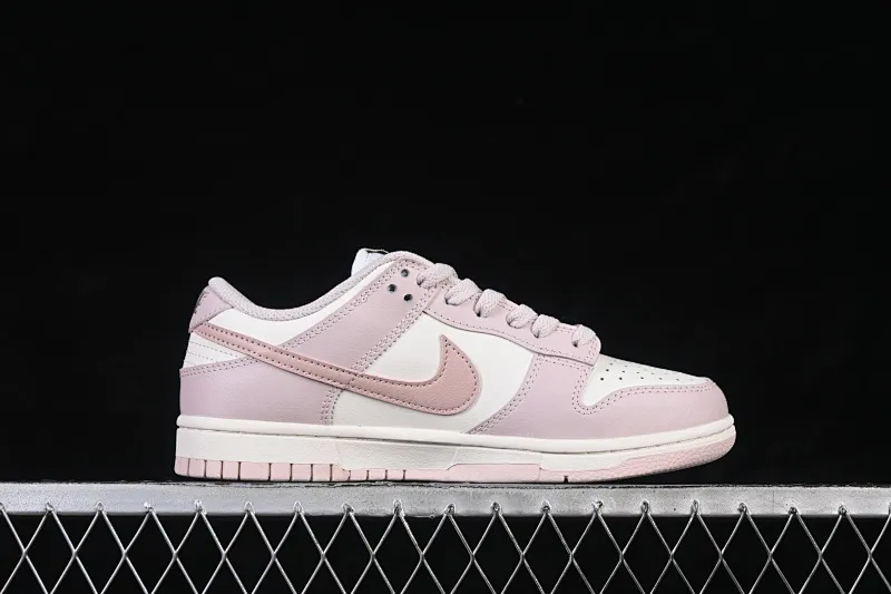 All categories Nk SB Dunk Series Nk SB Dunk Low High-end customized low-top sneakers Nike SB Dunk Low white and pink color low-top casual sneakers IM6572-602